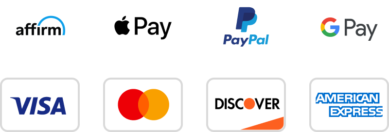 Affirm, Apple Pay, PayPal, GooglePay, Visa, Mastercard, Discover, and American Express Accepted by Medals of America